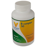 Thumbnail for BComplex 50 – Supports Energy Production, Nervous System Function Nutrient Metabolism – Excellent Source of B1, B2, B6, B12, Niacin, Folic Acid Biotin (100 Softgels) by The Vitamin Shoppe
