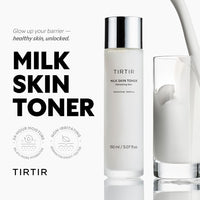 Thumbnail for TIRTIR Milk Skin Rice Toner - Deep Moisturizing, Hydrating and Refreshing for face, Niacinamide, Ceramide, Rice Bran Extract, Nature-Oriented Ingredients, Korean Skin Care, Vegan, 150ml / 5.07 fl.oz.