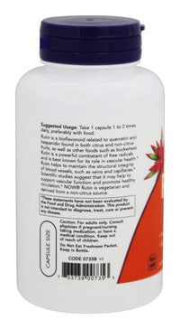 Thumbnail for NOW Foods Rutin 450 mg - 100 Veg Capsules