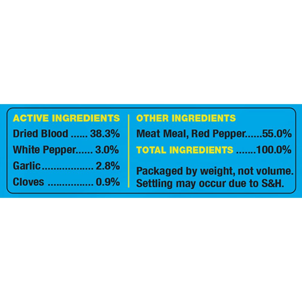 Epic REPELLENTS Deer Scram All Natural Granular Repellent - All-Natural, Animal, People and Pet Safe Granule (6 lb Bag)
