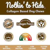 Thumbnail for Fieldcrest Farms Nothin' to Hide Twist Stix, Peanut Butter Flavor, Easily Digestible, Supports Skin, Coat, Joints & Muscles, for Moderate Chewers Under 15lbs, 10 Pieces