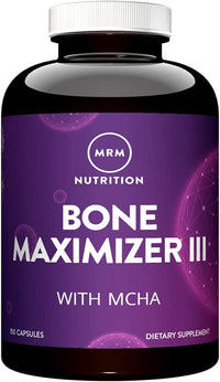 Thumbnail for MRM Nutrition Bone Maximizer III - Supplement for Women & Men- New Zealand MCHA Calcium with Vitamin D3 and Vitamin K2 MK-7, High Potency Bone Health Formula with Magnesium and Zinc - 50 Servings