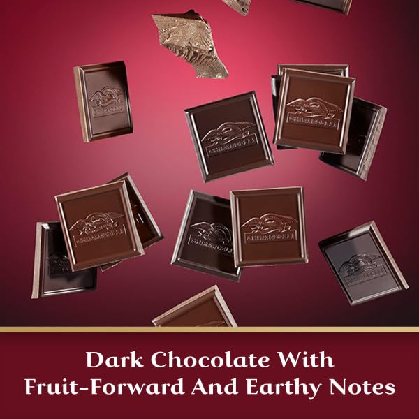Ghirardelli 92% Cacao Dark Chocolate Intense Dark Medium Bag, 4.1 oz Pack of Two
