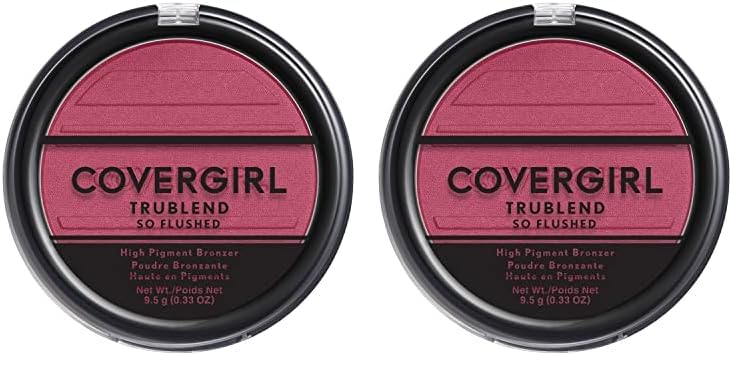 Covergirl So Flushed High Pigment Blush, Temptation (Pack of 2)