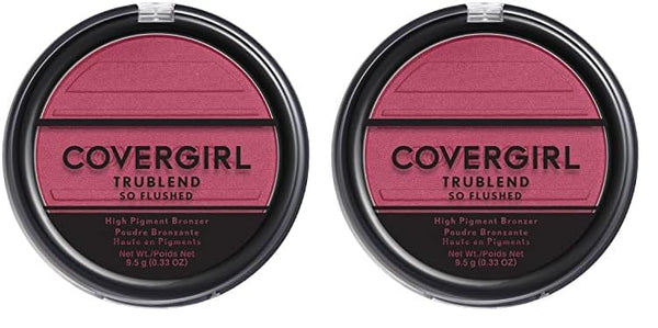Covergirl So Flushed High Pigment Blush, Temptation (Pack of 2)