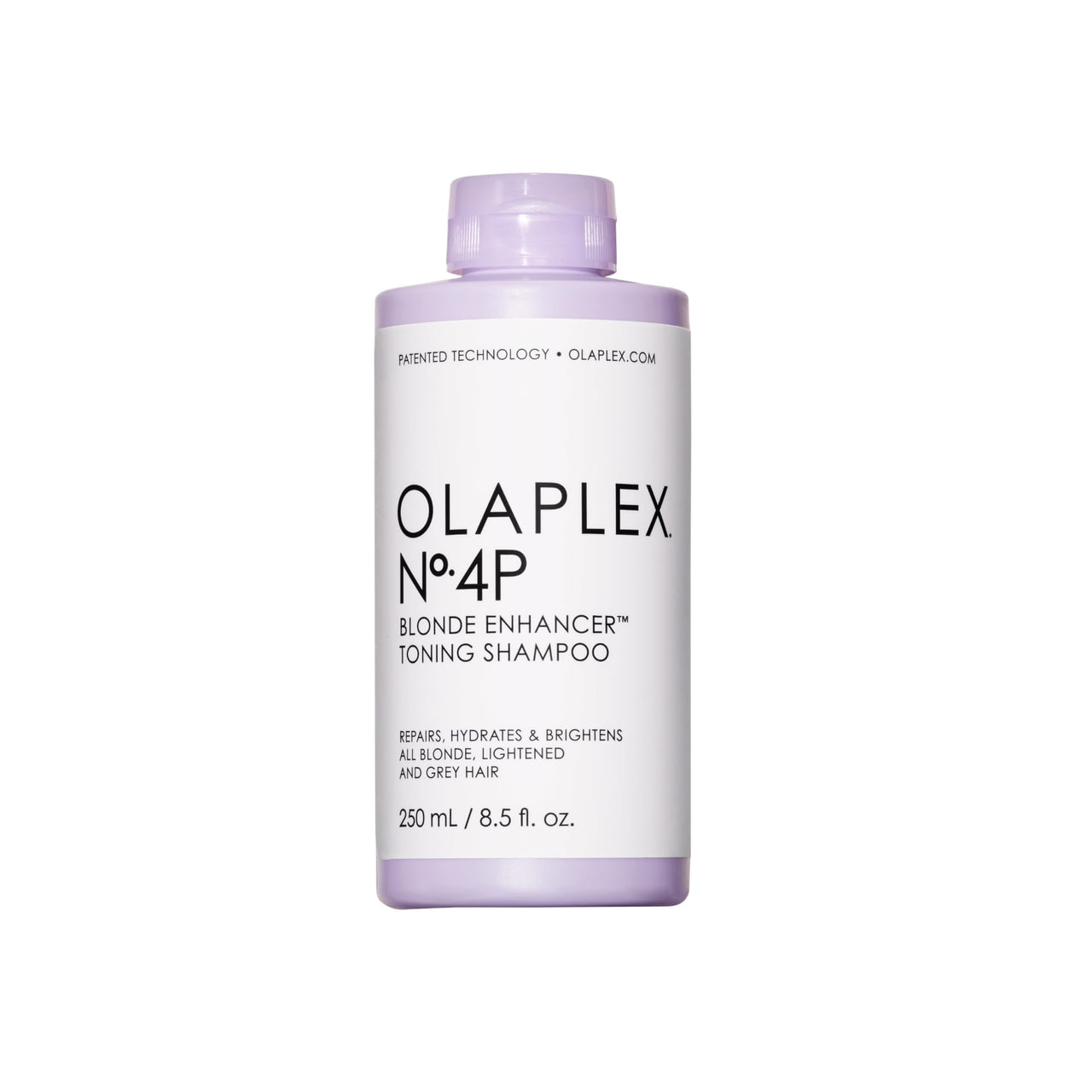 Olaplex No. 4P Blonde Enhancer Purple Toning Shampoo, Repairs, Hydrates, & Brightens All Blonde, Lightened, & Grey Hair, 8.5 fl oz