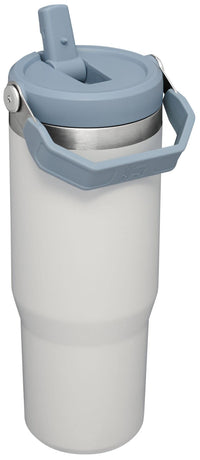 Thumbnail for Stanley IceFlow Flip Straw Tumbler with Handle 30 oz | Twist On Lid and Flip Up Straw | Leak Resistant Water Bottle | Insulated Stainless Steel |BPA-Free | Fog