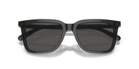 Thumbnail for Coach HC8385U Universal Fit Sunglasses, Transparent Dark Grey/Grey Solid, 54 mm