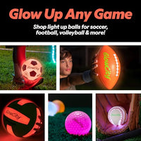 Thumbnail for GlowCity Glow in The Dark Football - Size 6 Light Up PU Ball for Teen Boys & Adults - Cool Sports Gift for Night Outdoor Games - Birthday Gifts Ideas for Teen Boys Teenager Ages 12 13 14 15 16 17 18