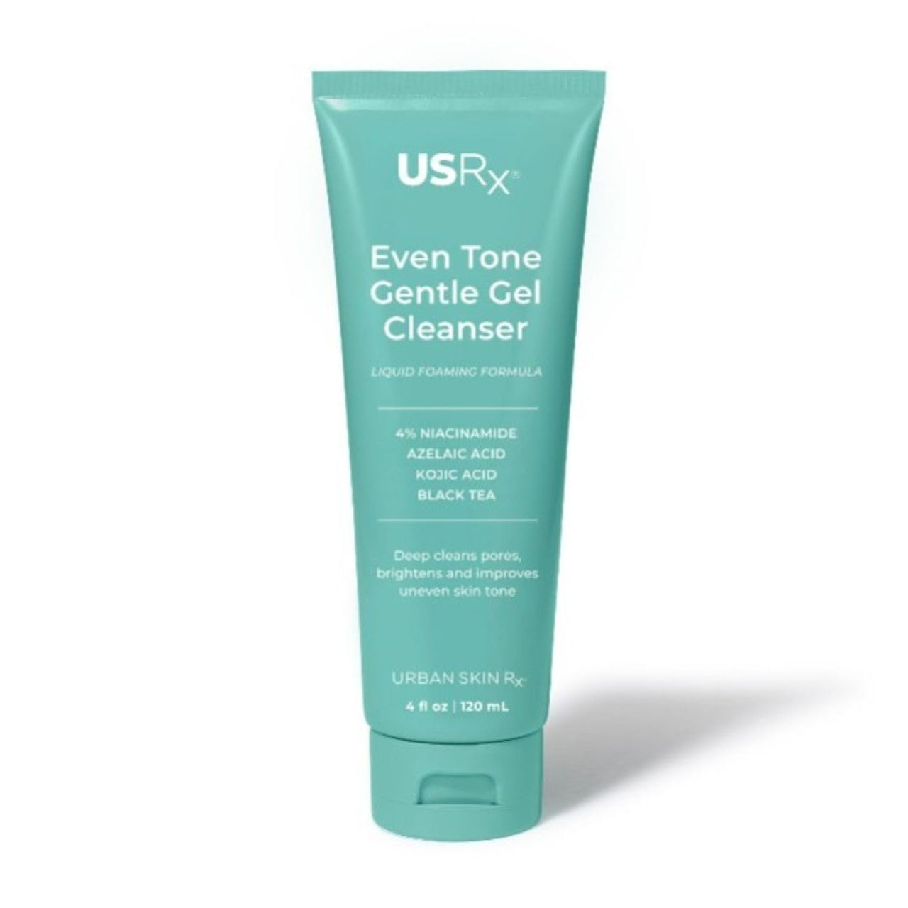 Urban Skin Rx Even Tone Gentle Daily Foaming Gel Cleanser, Radiance-Boosting, Formulated with Niacinamide & Azelaic Acid, Removes Makeup, Impurities & Excess Oil While Deep Cleaning Pores, 4 Fl Oz