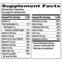 Thumbnail for Centrum MultiGummies Gummy Multivitamin for Men, Multivitamin/Multimineral Supplement with Selenium, Antioxidants and Vitamin D3, Assorted Fruit Flavor - 170 Count