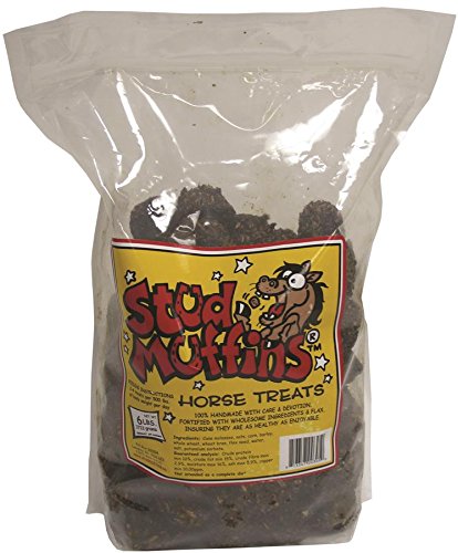 Stud Muffins 5.8lb Horse Treats Bag/Stud Muffins are Great Training Treats and Horse Pill Pockets/Our Treats for Horses are All Natural Horse Treats/Durable 5.8lb Horse Treats Bulk Pack