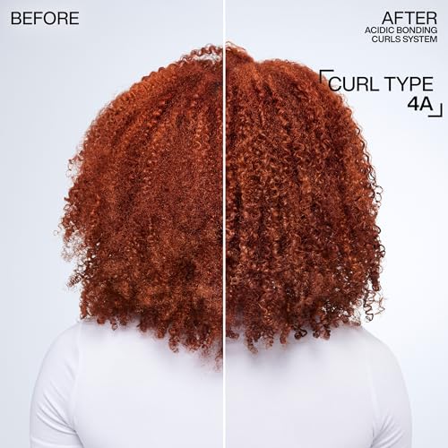 REDKEN Acidic Bonding Curls Sulfate-Free Shampoo | For Curly Hair | Curl Control + Definition | With Citric Acid, Avocado Oil, Shea Butter | Silicone-Free | Hydrating Shampoo | Repairs Damaged Curls