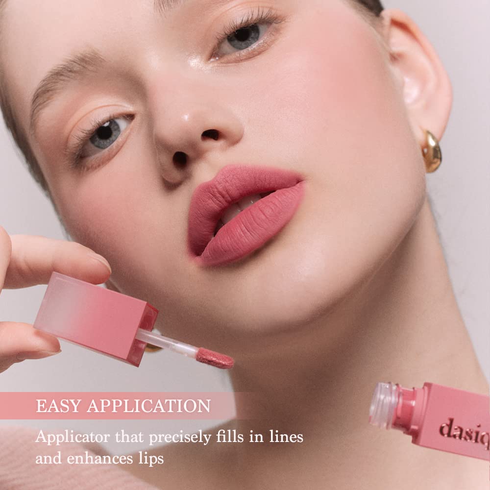 dasique Cream De Rose Tint #05 Fushsia I Vegan, Cruelty-free I A Creamy Matte Finish, Infused with Rose Water