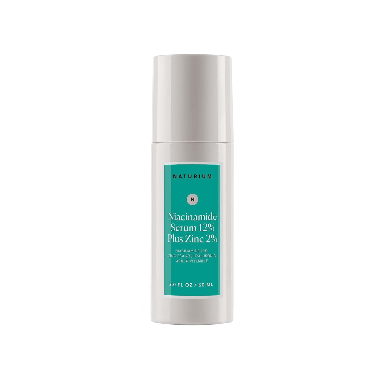 Naturium Niacinamide Face Serum 12% Plus Zinc 2% Jumbo, Anti-Aging, Pore Minimizer & Dark Spot Corrector with Hyaluronic Acid & Vitamin E, Vegan & Cruelty-Free, 2 oz