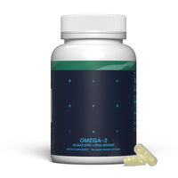 Thumbnail for Blueprint Bryan Johnson Omega-3 - Vegan Algae Omega 3 Supplement with EPA/DHA - 800mg Plant-Based for Brain, Heart & Joint Support - High Absorption Triglyceride Form - 1:1 EPA/DHA