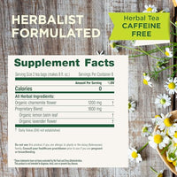 Thumbnail for Traditional Medicinals Organic, Chamomile & Lavender - Chamomile Tea Supporting Stress Relief and Relaxation - Kosher, Non-GMO, Caffeine-Free, Compostable - 16 Tea Bags