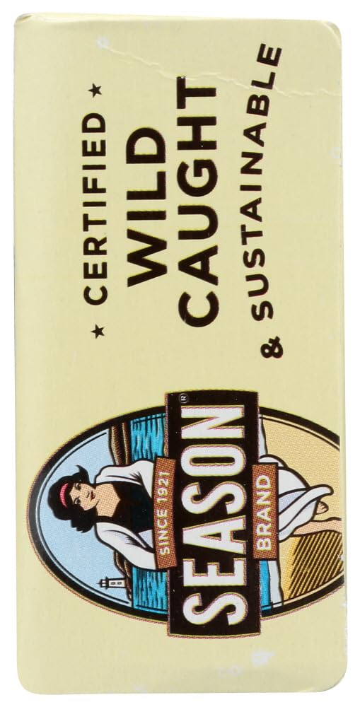 Seasons Brand Imported Skinless & Boneless Sardines in Water No Salt Added -- 4.25 oz - 3PC