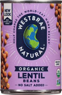 Thumbnail for WESTBRAE NATURAL Organic Lentils, 15 OZ