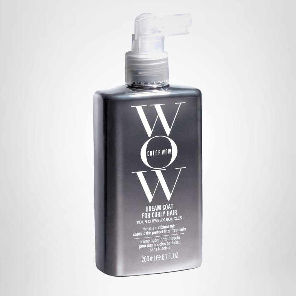 COLOR WOW Dream Coat for Curly Hair – Frizz-Free Curls Made Easy, Moisture-Boosting Spray, Curl-Enhancing Formula