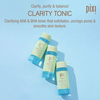 Thumbnail for Pixi Beauty Clarity Tonic, AHA & BHA Toner | Minimize Pores, Promote A Clearer, Healthier Complexion, 250 ml