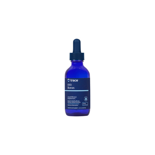 Trace Minerals Ionic Boron - Liquid Ionic Boron Supplement for Daily Health Support - Bone, Muscle & Connective Tissue Support - Healthy Mindset - Vegan & Gluten-Free - 2 fl oz (48 Servings)