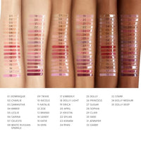 Thumbnail for Buxom Full-On Tinted Lip Plumper Gloss, High-Shine Moisturizing Lip Gloss with Peptides and Vitamin E, Vegan Formula, AM Kelly (Bubble Gum Pink Sparkle)