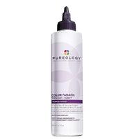 Thumbnail for Pureology Color Fanatic Top Coat + Tone Purple, Pre-lightened light blonde to dark blonde, Rose, floral ginger & cedarwood, 6.7 fl. oz.