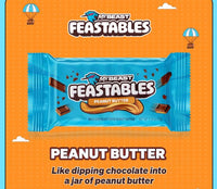 Thumbnail for Feastables MrBeast Peanut Butter Milk Chocolate Chocolate Bar, Full Size Bar for Adults & Kids, Candy Bars, Snacks, Gifts, & Dessert, Fairtrade Cocoa, 1.24 Oz Each, 5 Count