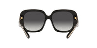 Thumbnail for Coach Sunglasses HC 8323 U 50028G C6185 Black Light Grey G