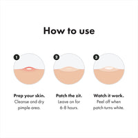 Thumbnail for Mighty Patch™ Original patch from Hero Cosmetics - Hydrocolloid Acne Pimple Patch for Covering Zits and Blemishes in Face and Skin, Vegan-friendly and Not Tested on Animals (36 Count)