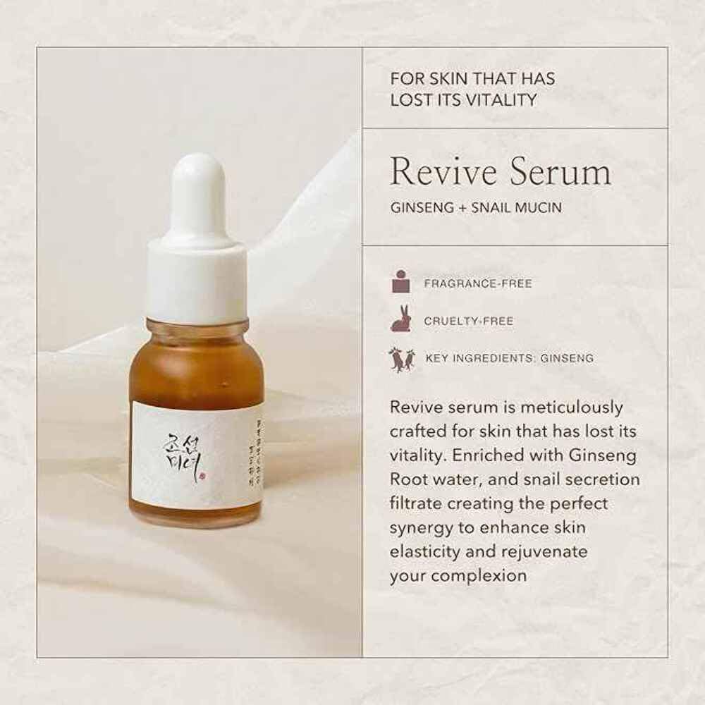 Beauty of Joseon Hanbang Serum Discovery Kit Gift Set Moisturizing Tester Travel Size Mini Korean Skincare 0.3 Fl.Oz 10ml EA