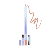 Thumbnail for Kosas Hotliner Retractable Lip Liner Pencil with Built-In Brush & Sharpener - Easy Contouring, Hydrating, Long-Lasting - Pigmented Creamy Texture for Plumping Lips - Hyaluronic Acid & Konjac -100
