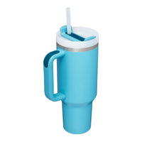 Thumbnail for Stanley Quencher H2.0 Tumbler with Handle and Straw 40 oz | Flowstate 3-Position Lid | Cup Holder Compatible for Travel | Insulated Stainless Steel Cup | BPA-Free | Pool