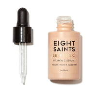 Thumbnail for Eight Saints Vitamin C Serum For Face, Anti Aging Facial Serum, Hyaluronic Acid, Vitamin E, Organic Aloe Vera and Jojoba Oil, Hydrating & Brightening Serum for Dark Spots, Fine Lines and Wrinkles, 1oz