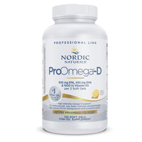 Thumbnail for Nordic Naturals ProOmega-D, Lemon Flavor - 120 Soft Gels - 1280 mg Omega-3 + 1000 IU D3 - High-Potency Fish Oil - EPA & DHA - Brain, Eye, Heart, & Immune Health - Non-GMO - 60 Servings