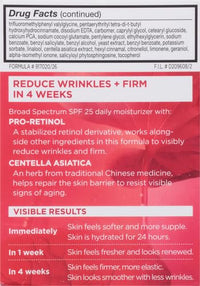 Thumbnail for L'Oréal Paris Revitalift Anti-Wrinkle and Firming Face Moisturizer with SPF 25, Pro-Retinol and Centella Asiatica, Paraben Free, 1.7 oz (Packaging may vary)