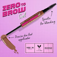 Thumbnail for NYX PROFESSIONAL MAKEUP Zero to Brow, Longwear Eyebrow Gel, Auburn
