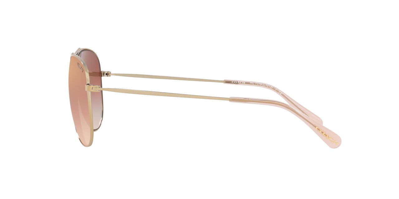 Coach Sunglasses HC 7079 90056F Light Gold