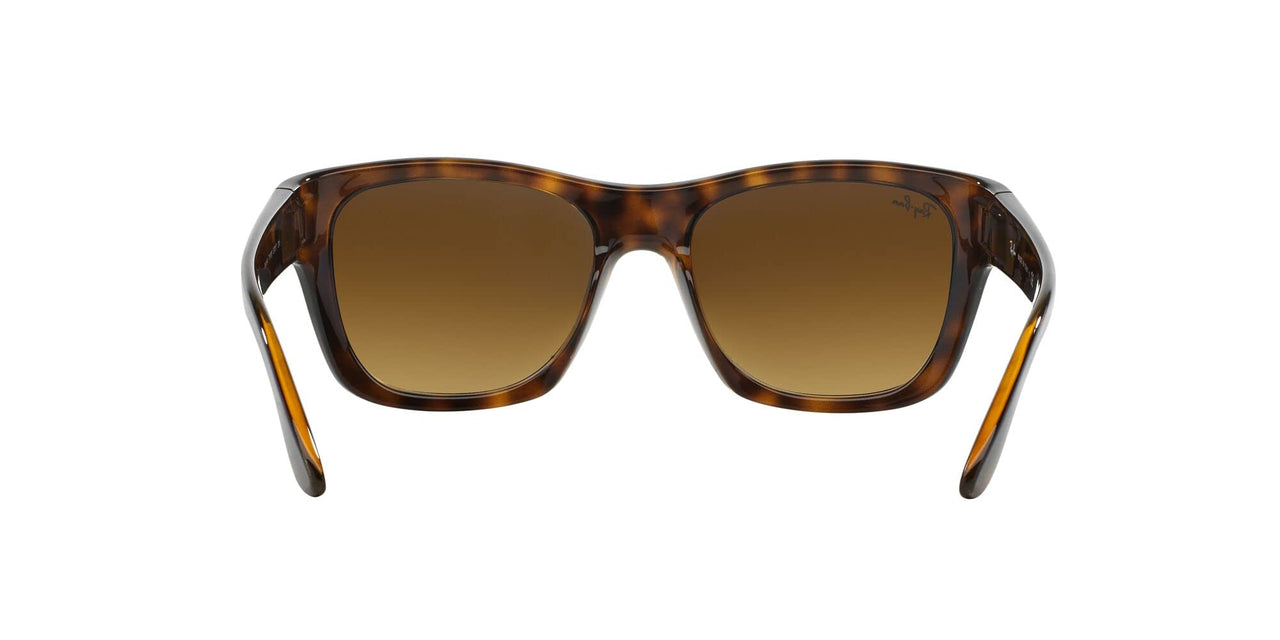 Ray-Ban RB4194 Square Sunglasses, Light Havana/Brown Gradient, 53 mm