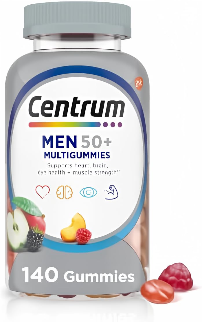 Centrum Silver Men 's Multivitamin for Men 50 Plus, Multimineral Supplement