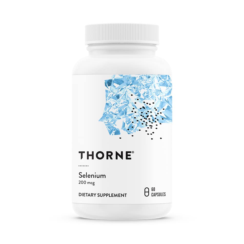 THORNE - Antioxidant & Wellness Bundle - Selenium & Vitamin D-5000 - Supports Thyroid Health & Immune Function - 60 Servings