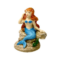 Thumbnail for Blue Ribbon Pet Products EE-1903 2 x 1.5 x 2.5 in. Exotic Environments Poised Mermaid