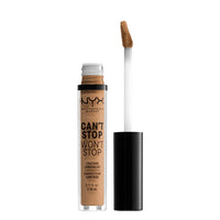 Thumbnail for NYX PROFESSIONAL MAKEUP Can't Stop Won't Stop Contour Concealer, 24h Full Coverage Matte Finish - Golden Honey