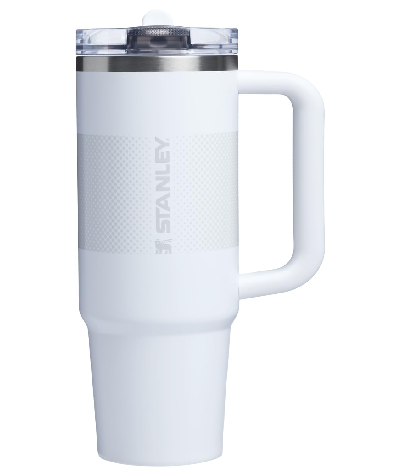 Stanley Quencher ProTour Flip Straw Tumbler with Leakproof Lid 30 oz | Built-In Straw and Handle | Cup Holder Compatible for Travel | Insulated Stainless Steel Cup | BPA-Free | Frost Fade