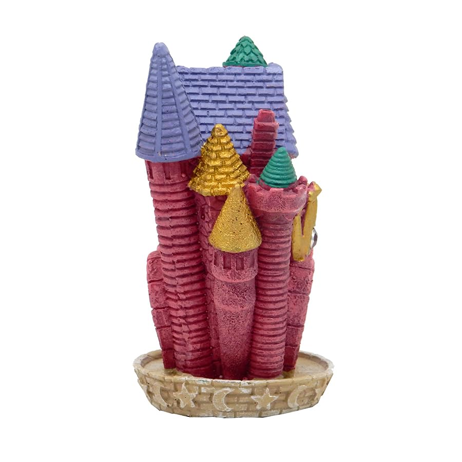 Blue Ribbon EE-144 Princess Castle Exotic Environments Aquarium Ornament 3.75"L x 2.75"W x 5"H