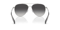 Thumbnail for COACH Sunglasses HC 7169 90013C Shiny Silver/Grey Gradient Polyamide Standard