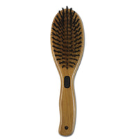 Thumbnail for Bamboo Groom Combo Brush with Bristles & Stainless Steel Pins for Pets, Large