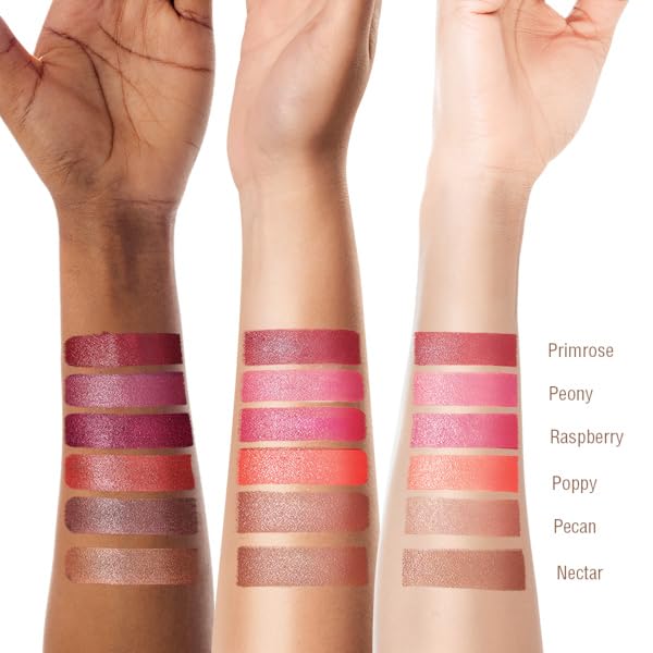 Pixi NaturelleLip | Hydrating Demi-Matte Lipstick with Sunflower Oil, Jojoba & Vitamin E | Natural Finish & Comfortable All-day Wear | Peony | 0.1 oz/3.4 g