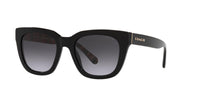 Thumbnail for Coach HC8318 Sunglasses, Black/Grey Gradient, 52 mm
